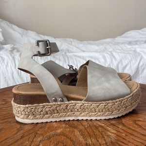 Chunky Platform Espadrille Sandals